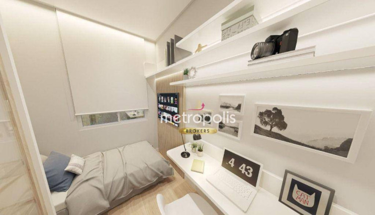 Imagem Apartamento com 2 Quartos à Venda, 49 m² em Jardim - Santo André