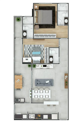 Imagem Apartamento com 2 Quartos à Venda, 89 m² em Forte - Praia Grande