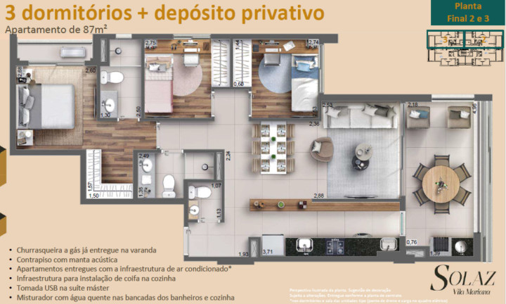 Imagem Apartamento com 3 Quartos à Venda, 87 m² em Vila Mariana - São Paulo Imagem Apartamento com 3 Quartos à Venda, 87 m² em Vila Mariana - São Paulo