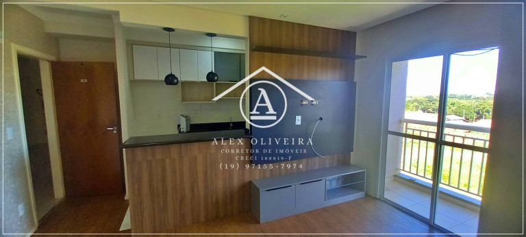 Imagem Apartamento com 2 Quartos à Venda, 51 m² em Residencial Do Bosque - Cosmópolis