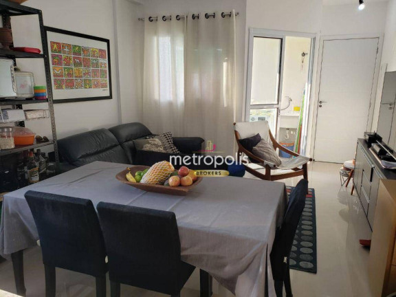 Apartamento com 2 Quartos à Venda, 53 m² em Parque Das Nações - Santo André