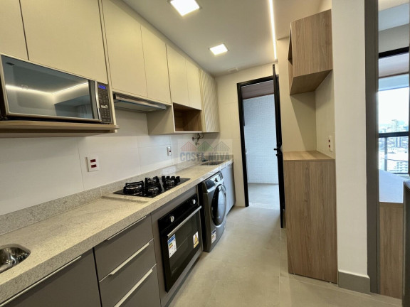 Imagem Apartamento com 1 Quarto para Alugar, 54 m² em Boqueirão - Santos Imagem Apartamento com 1 Quarto para Alugar, 54 m² em Boqueirão - Santos