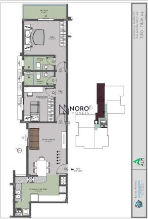 Imagem Apartamento com 2 Quartos à Venda, 81 m² em Nossa Senhora De Lourdes - Santa Maria Imagem Apartamento com 2 Quartos à Venda, 81 m² em Nossa Senhora De Lourdes - Santa Maria