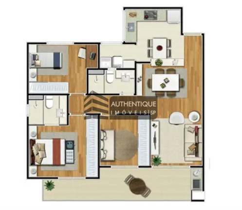 Imagem Apartamento com 3 Quartos à Venda, 85 m² em Centro - São Bernardo Do Campo Imagem Apartamento com 3 Quartos à Venda, 85 m² em Centro - São Bernardo Do Campo