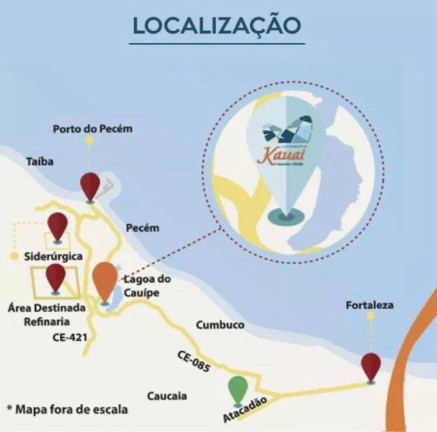 Imagem Terreno à Venda, 200 m² em Lagoa Do Banana - Caucaia