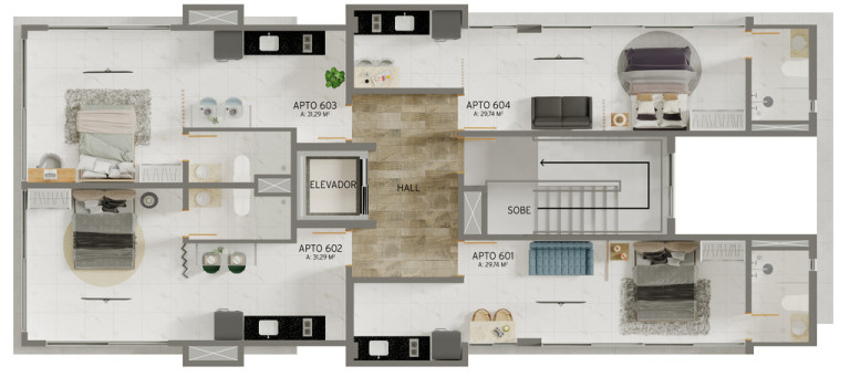 Imagem Apartamento com 1 Quarto à Venda, 35 m² em Jardim Oceania - João Pessoa
