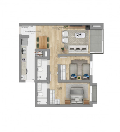 Imagem Apartamento com 2 Quartos à Venda, 82 m² em Centro - Canela Imagem Apartamento com 2 Quartos à Venda, 82 m² em Centro - Canela