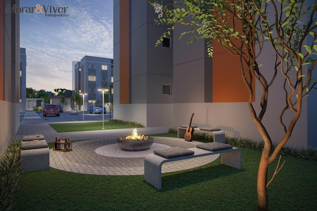 Imagem Apartamento com 2 Quartos à Venda, 45 m² em Vargem Grande - Pinhais