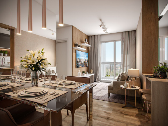 Imagem Apartamento com 2 Quartos à Venda, 56 m² em Parque Ortolândia - Hortolândia