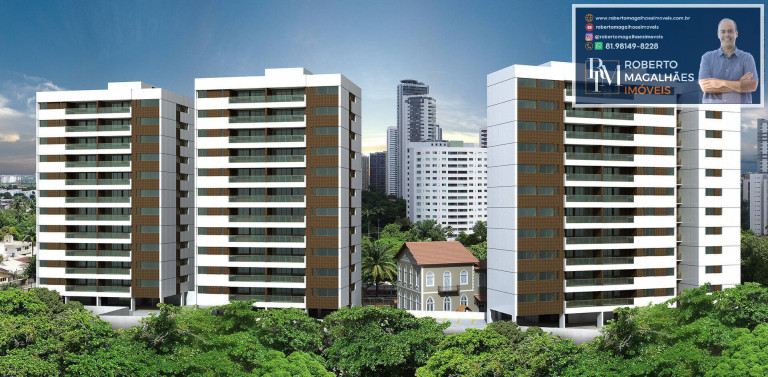 Apartamento com 4 Quartos à Venda, 145 m² em Poço - Recife