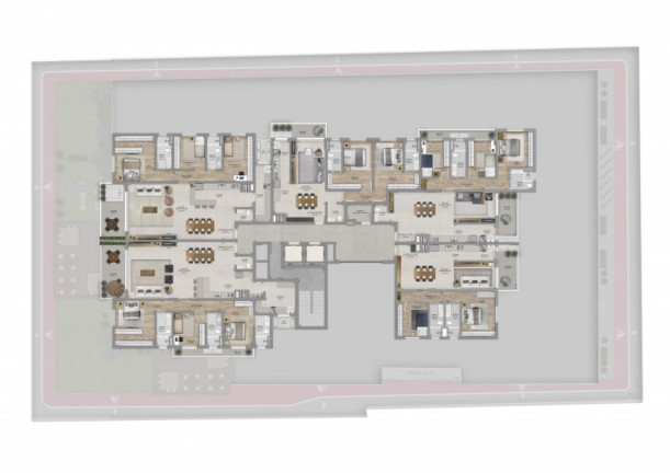 Imagem Apartamento com 3 Quartos à Venda, 128 m² em Centro  - Bento Gonçalves