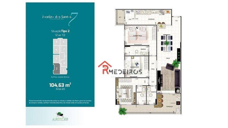 Imagem Apartamento com 3 Quartos à Venda, 104 m² em Mirim - Praia Grande Imagem Apartamento com 3 Quartos à Venda, 104 m² em Mirim - Praia Grande