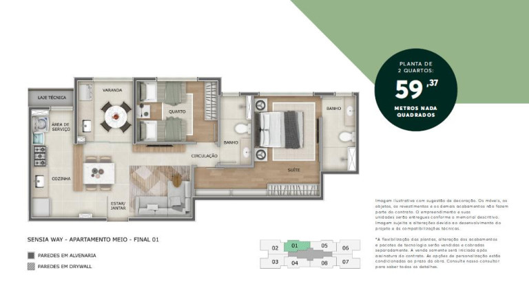 Foto do imóvel Apartamento com 2 Quartos à Venda, 5 m² em Estoril - Belo Horizonte