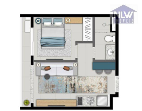 Imagem Apartamento com 1 Quarto à Venda, 32 m² em Vila Mariana - São Paulo