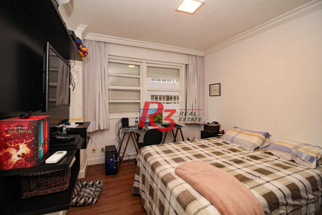 Imagem Apartamento com 3 Quartos à Venda, 125 m² em José Menino - Santos