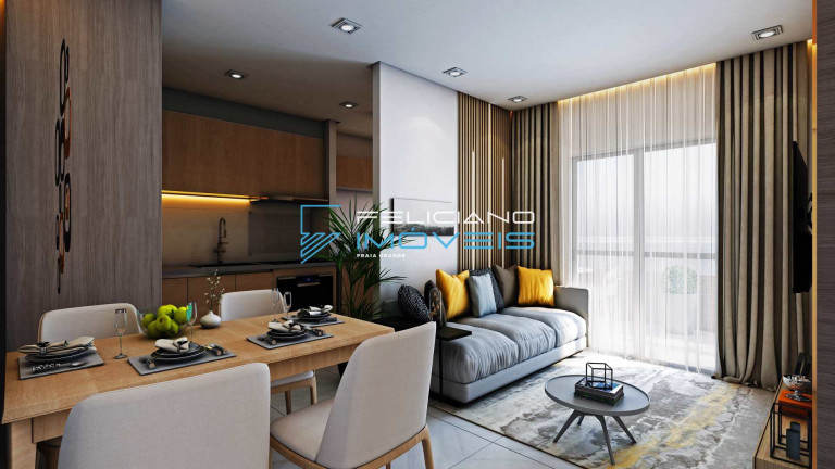 Imagem Apartamento com 2 Quartos à Venda, 70 m² em Real - Praia Grande