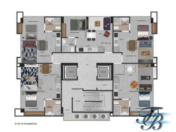 Imagem Apartamento com 1 Quarto à Venda, 36 m² em Tambaú - João Pessoa Imagem Apartamento com 1 Quarto à Venda, 36 m² em Tambaú - João Pessoa