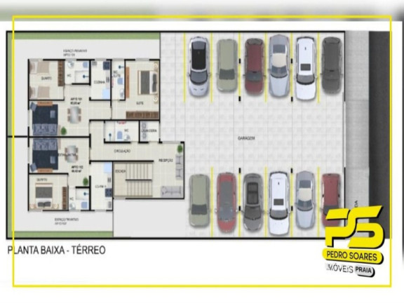 Imagem Apartamento com 2 Quartos à Venda, 69 m² em Jacumã - Conde