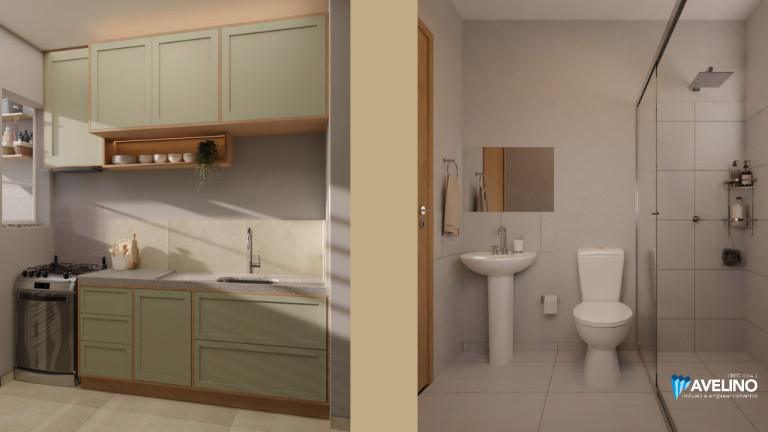 Casa com 2 Quartos à Venda, 47 m² em Vila Toscana Ii - Dourados