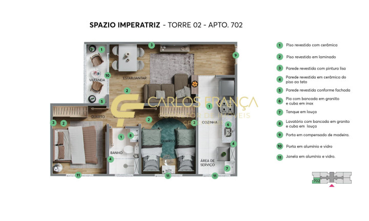 Imagem Apartamento com 2 Quartos à Venda, 41 m² em Paralela - Salvador Imagem Apartamento com 2 Quartos à Venda, 41 m² em Paralela - Salvador