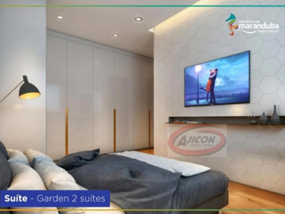 Imagem Apartamento com 2 Quartos à Venda, 58 m² em Maranduba - Ubatuba