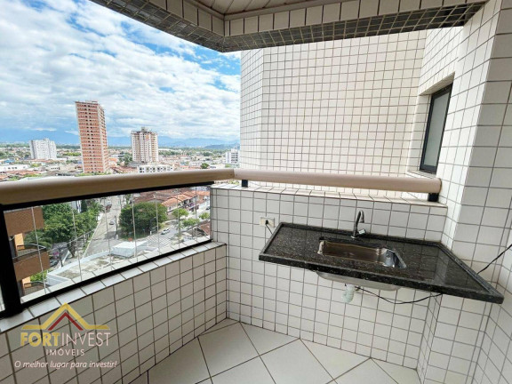 Imagem Imóvel com 3 Quartos à Venda, 116 m² em Vila Guilhermina - Praia Grande