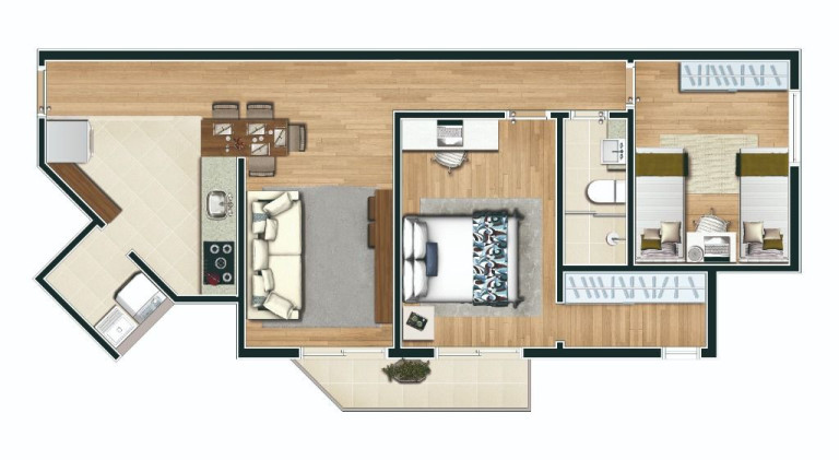 Imagem Apartamento com 2 Quartos à Venda, 60 m² em Casa Branca - Santo André Imagem Apartamento com 2 Quartos à Venda, 60 m² em Casa Branca - Santo André
