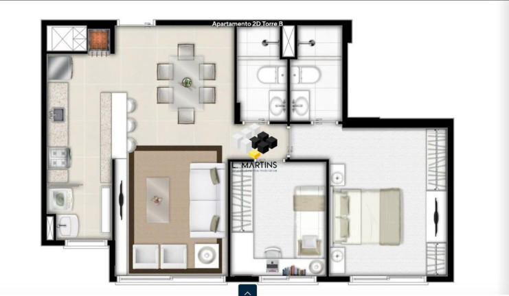 Imagem Apartamento com 2 Quartos à Venda, 61 m² em Jardim Lindóia - Porto Alegre Imagem Apartamento com 2 Quartos à Venda, 61 m² em Jardim Lindóia - Porto Alegre