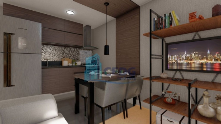 Imagem Apartamento com 2 Quartos à Venda, 52 m² em Santa Quitéria - Curitiba