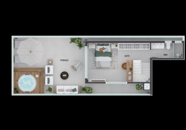 Imagem Cobertura com 3 Quartos à Venda, 133 m² em Portão - Curitiba Imagem Cobertura com 3 Quartos à Venda, 133 m² em Portão - Curitiba