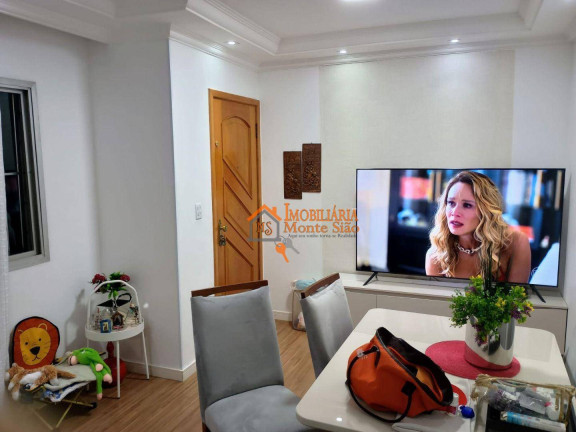 Apartamento com 2 Quartos à Venda, 55 m² em Jardim Santa Mena - Guarulhos