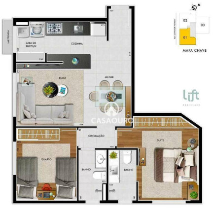 Imagem Apartamento com 2 Quartos à Venda, 64 m² em Serra - Belo Horizonte Imagem Apartamento com 2 Quartos à Venda, 64 m² em Serra - Belo Horizonte