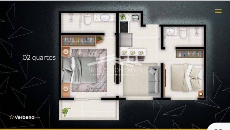 Imagem Apartamento com 1 Quarto à Venda, 20 m² em Porto Seguro Imagem Apartamento com 1 Quarto à Venda, 20 m² em Porto Seguro