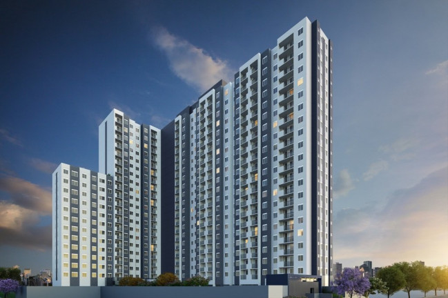 Apartamento com 2 Quartos à Venda, 44 m² em Jardim Caravelas - São Paulo