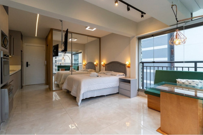 Imagem Apartamento com 1 Quarto à Venda, 32 m² em Indianópolis - São Paulo Imagem Apartamento com 1 Quarto à Venda, 32 m² em Indianópolis - São Paulo