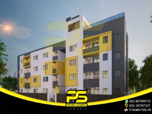 Apartamento com 2 Quartos à Venda, 51 m² em Cristo Redentor - João Pessoa