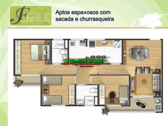 Imagem Apartamento com 3 Quartos à Venda, 83 m² em Jardim América - São José Dos Campos Imagem Apartamento com 3 Quartos à Venda, 83 m² em Jardim América - São José Dos Campos