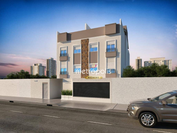 Cobertura com 2 Quartos à Venda, 89 m² em Campestre - Santo André
