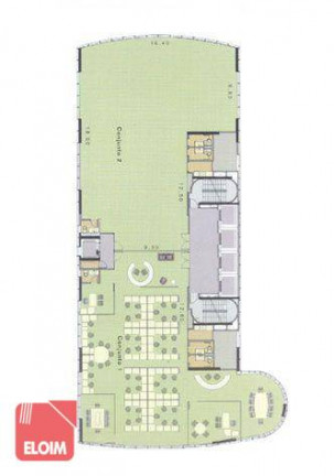 Imagem Sala Comercial para Alugar, 330 m² em Brooklin Novo - São Paulo Imagem Sala Comercial para Alugar, 330 m² em Brooklin Novo - São Paulo