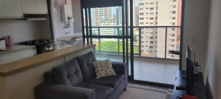Foto do imóvel Apartamento com 1 Quarto à Venda, 49 m² em Mirandópolis - São Paulo