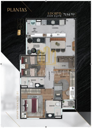Imagem Apartamento com 3 Quartos à Venda, 70 m² em Jardim Oriente - São José Dos Campos Imagem Apartamento com 3 Quartos à Venda, 70 m² em Jardim Oriente - São José Dos Campos