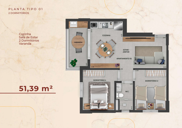 Imagem Imóvel com 2 Quartos à Venda, 51 m² em Vila Amelia - Ribeirão Preto Imagem Imóvel com 2 Quartos à Venda, 51 m² em Vila Amelia - Ribeirão Preto