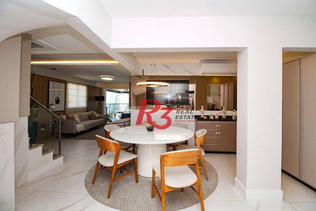 Imagem Cobertura com 4 Quartos à Venda, 292 m² em Pompéia - Santos Imagem Cobertura com 4 Quartos à Venda, 292 m² em Pompéia - Santos