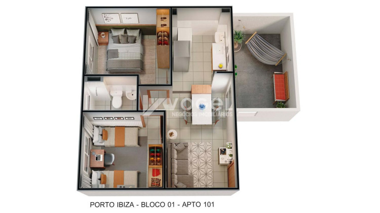 Imagem Apartamento com 2 Quartos à Venda, 44 m² em Alto Petropolis - Porto Alegre Imagem Apartamento com 2 Quartos à Venda, 44 m² em Alto Petropolis - Porto Alegre