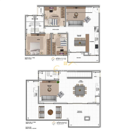 Imagem Apartamento com 2 Quartos à Venda, 62 m² em Centro - Pinhais Imagem Apartamento com 2 Quartos à Venda, 62 m² em Centro - Pinhais