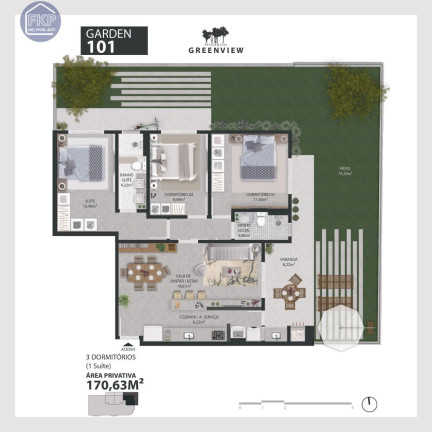 Imagem Apartamento com 3 Quartos à Venda, 170 m² em Ingleses Norte - Florianópolis Imagem Apartamento com 3 Quartos à Venda, 170 m² em Ingleses Norte - Florianópolis