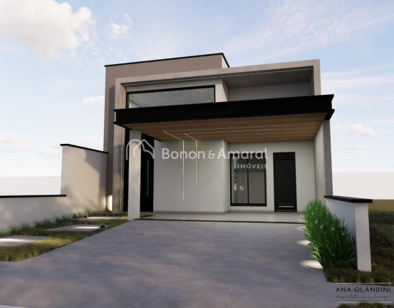 Casa de Condomínio com 3 Quartos à Venda, 200 m² em Vila Monte Alegre - Paulínia