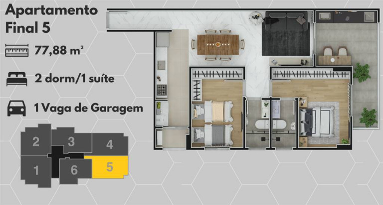 Imagem Apartamento com 2 Quartos à Venda, 78 m² em Mirim - Praia Grande Imagem Apartamento com 2 Quartos à Venda, 78 m² em Mirim - Praia Grande