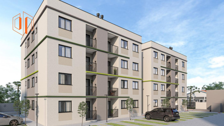 Imagem Apartamento com 2 Quartos à Venda, 46 m² em Vargem Grande - Pinhais
