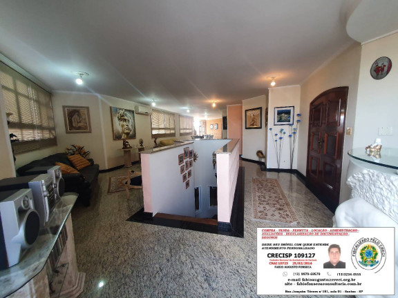 Imagem Cobertura com 4 Quartos à Venda, 500 m² em Ponta Da Praia - Santos